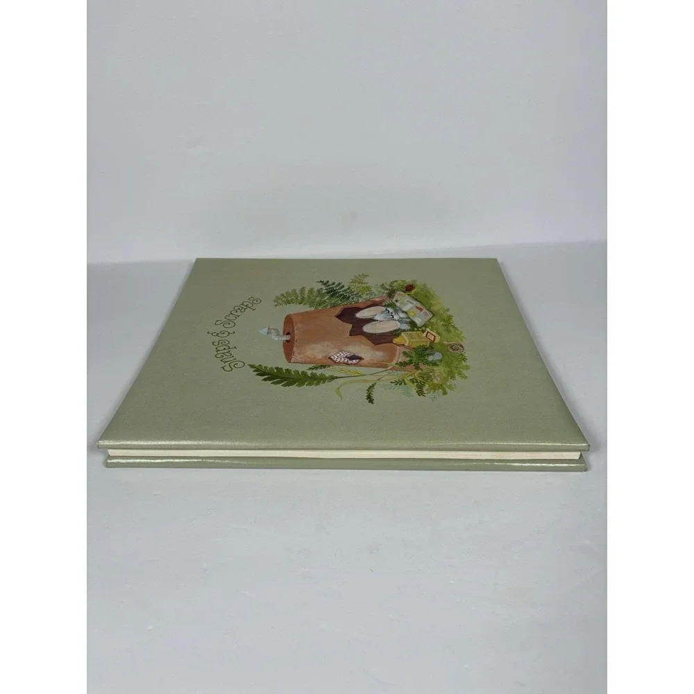 Vtg 1976 Hallmark Cheddar & Co. Snaps & Scraps Photo Album Mouse Scrapbook